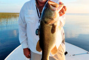 Fisherman with a fish